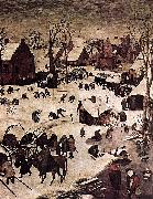 Pieter Bruegel the Elder The Census at Bethlehem Sweden oil painting artist